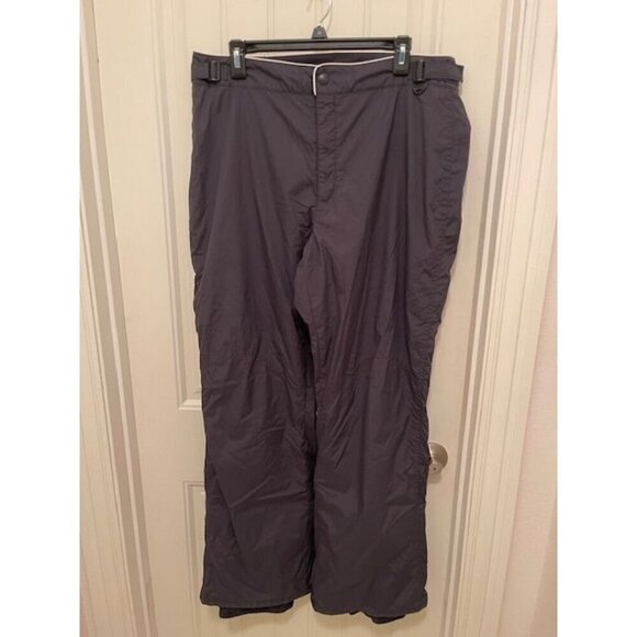 Columbia Women's XL Dark‎ Gray Snow Pants Nylon/Polyester - Picture 1 of 16